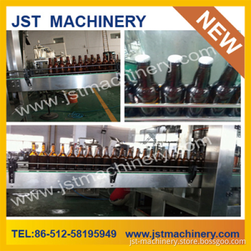 Automatic Beer Washing Filling Capping Machine